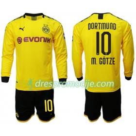 Borussia Dortmund Dres M.Gotze 10 Dječji Domaći 2019/2020 Dugim Rukavima